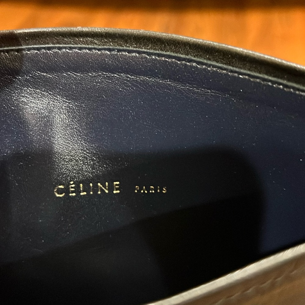 CELINE High Leather Heeled Boots! 👢 - Picture 8 of 8